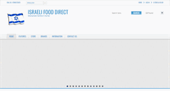 Desktop Screenshot of israelifooddirect.com